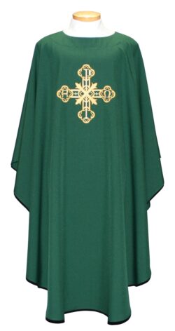 Decorative Alpha Omega Cross Clergy Chasuble |  Vestments and Chasubles | Chasubles | Buy Decorative Alpha Omega Cross Vestments