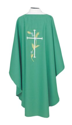 Decorative Cross Clergy Chasuble | Buy Vestments and Chasubles | Priest Chasubles for Ordinary Time | Buy Clergy Vestments