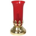 Electric Sanctuary Lamp and Holder | Electric Church Sanctuary Lamps for Sale | Electric Votive Stands for Church Sanctuary