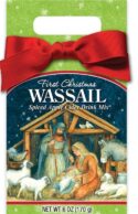 Christmas Wassail Spiced Apple Cider Gift Box First Christmas Nativity Scene