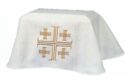 Five Cross Embroidered Ossuary Pall | Five Cross Cremation Urn Cover | Buy Funeral Palls | Cremation Urn Covers for Sale
