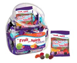 Fruit of the Spirit Scripture Candy Jar