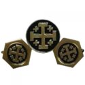 Shop Jerusalem Cross Cufflinks | Christian Cufflinks for Men