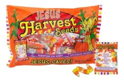 Harvest Seeds Candy Corn Scripture Candy Bag
