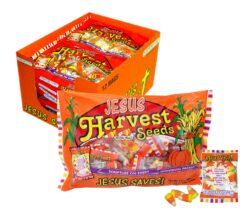 Harvest Seeds Candy Corn Scripture Candy Case