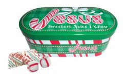 Jesus Sweetest Name I Know Soft Mints Scripture Candy Tin