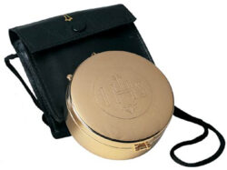 Hospital Communion Pyx with Etched IHS 75 Cap