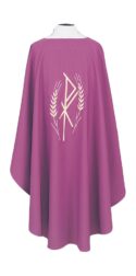 Pax Symbol Clergy Chasuble| Buy Catholic Priest Chasubles | Chasubles for Catholic Priests | Catholic Vestments for Sale