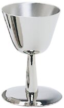Stainless Steel Communion Chalice 8 Oz | Silver Communion Chalices for Sale | Modern Communion Chalices