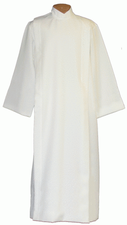 Silky Poplin Clergy Alb | Shop Clergy Albs for Sale | Deacon Albs | Albs for Catholic Priests