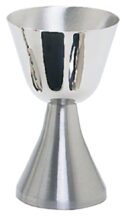 Stainless Steel Communion Chalice 8 Oz | Silver Communion Chalices for Sale | Modern Communion Chalices