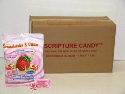 Strawberries & Cream Scripture Candy Case
