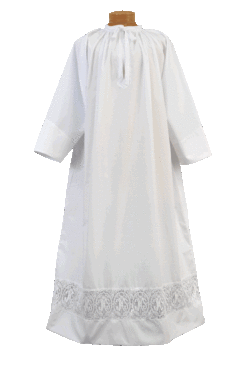 Tailored Clergy Alb with Lace | Shop Clergy Albs for Sale | Deacon Albs | Albs for Catholic Priests | Albs for Ministers