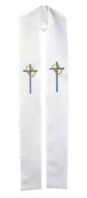 Wedding Clergy Stoles | Wedding Deacon Stoles |  Preaching Stoles for Pastor | Men's Clergy Overlay Stoles  | Men's Deacon Stoles