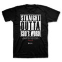Kerusso Christian T-Shirt Straight Outta God's Word