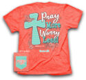 Cherished Girl Womens T-Shirt Pray More