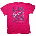 Cherished Girl Womens T-Shirt God Blessed Mess