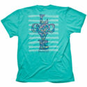 Cherished Girl Womens T-Shirt Love Cross