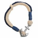 Faith Gear Anchor Womens Bracelet Navy