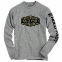 HOLD FAST Mens Long Sleeve T-Shirt Hold Fast Crest