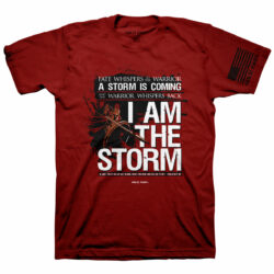 HOLD FAST Mens T-Shirt I Am The Storm