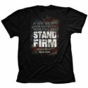 HOLD FAST Mens T-Shirt Lincoln Flag