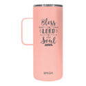 Kerusso Bless The Lord 22 oz Stainless Steel Tumbler With Handle