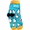 Bless My Sole Socks Penguins