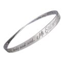 Hebrew Mi Shebeirach Christian Bangle Bracelet