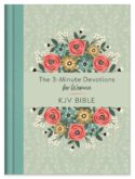 9781636093086 3 Minute Devotions For Women Bible