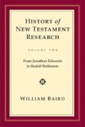 9780800626273 History Of New Testament Research Volume Two