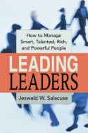 9780814417669 Leading Leaders : How To Manage Smart