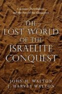 9780830851843 Lost World Of The Israelite Conquest