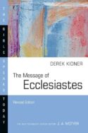 9781514006313 Message Of Ecclesiastes (Revised)
