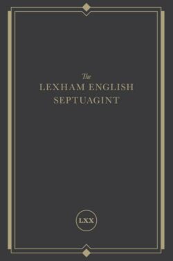 9781683593447 Lexham English Septuagint A New Translation