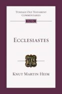 9780830842650 Ecclesiastes : An Introduction And Commentary