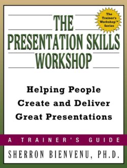 9780814474334 Presentation Skills Workshop A Trainers Guide (Teacher's Guide)