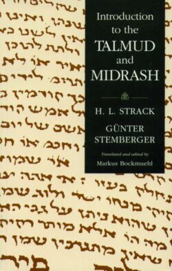 9780800625245 Introduction To The Talmud And Midrash