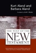 9780802840981 Text Of The New Testament (Revised)