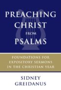 9780802873668 Preaching Christ From Psalms