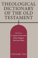 9780802880154 Theological Dictionary Of The Old Testament Volume 8
