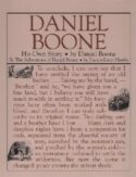 9781557094261 Daniel Boone : His Own Story