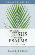 9781791026769 Finding Jesus In The Psalms Leader Guide (Teacher's Guide)
