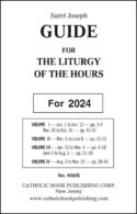 9781958237137 2024 Saint Joseph Guide For The Liturgy Of The Hours