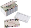 6006937151055 Grateful Jar Refill Card Pack Purple Floral