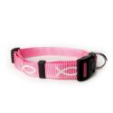 720011900099 Pink Non Padded Ichthus Collar Small