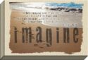 767722126820 I Can Only Imagine Beach Natural Canvas (Plaque)