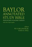 9781481308250 Baylor Annotated Study Bible With The Apocrypha