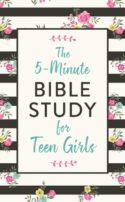 9781643524351 5 Minute Bible Study For Teen Girls