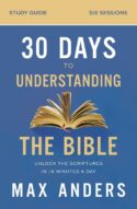 9780310112167 30 Days To Understanding The Bible Study Guide (Student/Study Guide)